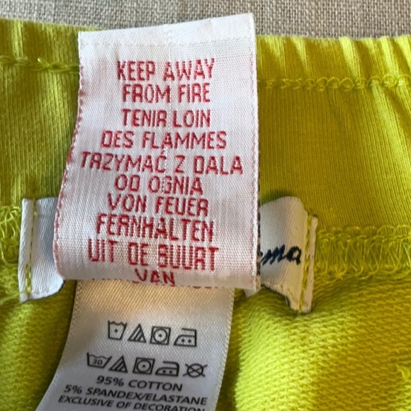 Black and Yellow Athletic Shorts - Picture 5 of 6